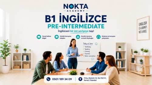 İstanbul Online İngilizce ve Yabancı Dil Kursu b1 ing