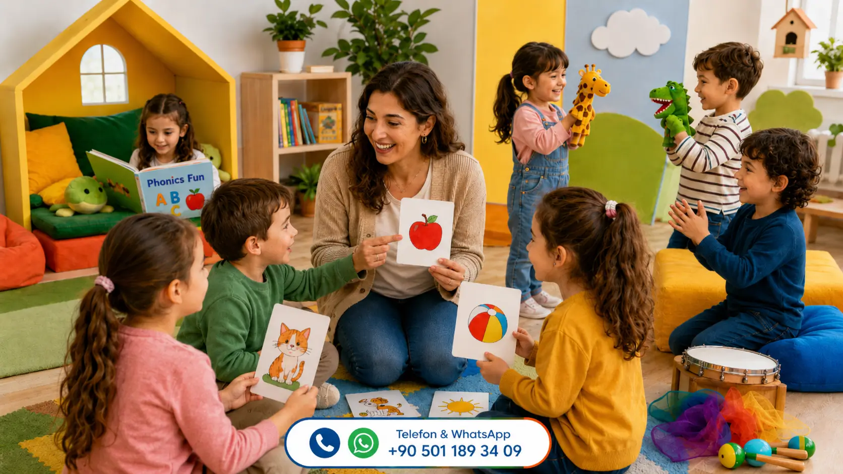 İstanbul Online İngilizce ve Yabancı Dil Kursu Cocuklar Icin Phonics Egitimi