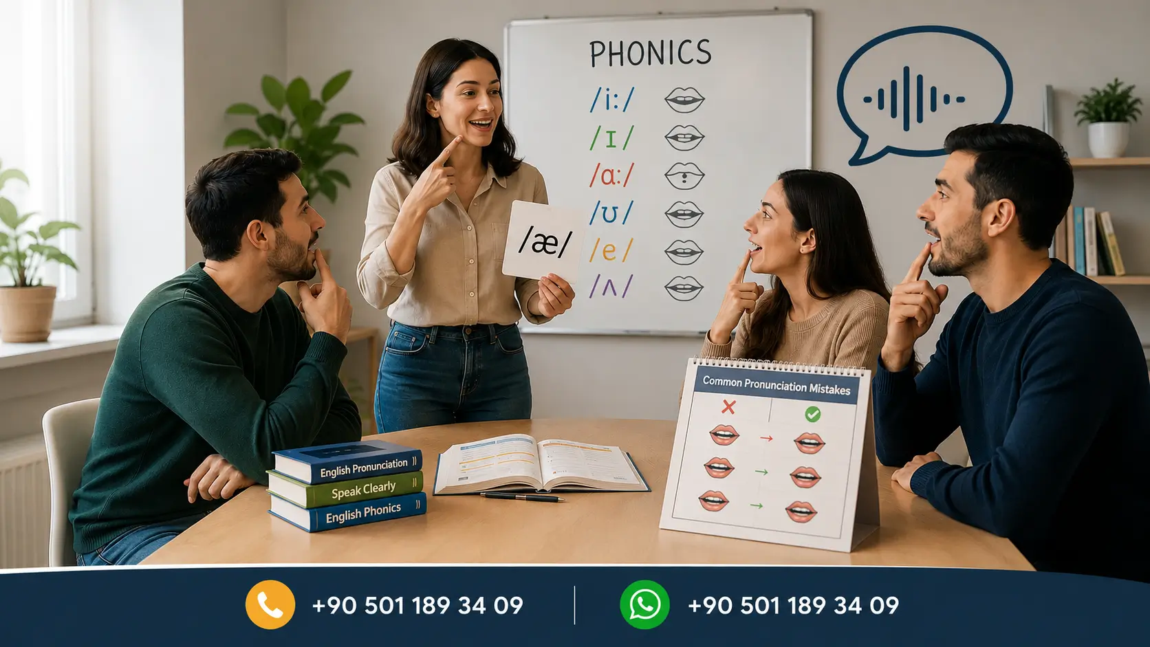 İstanbul Online İngilizce ve Yabancı Dil Kursu Yetiskinler Icin Phonics Egitimi