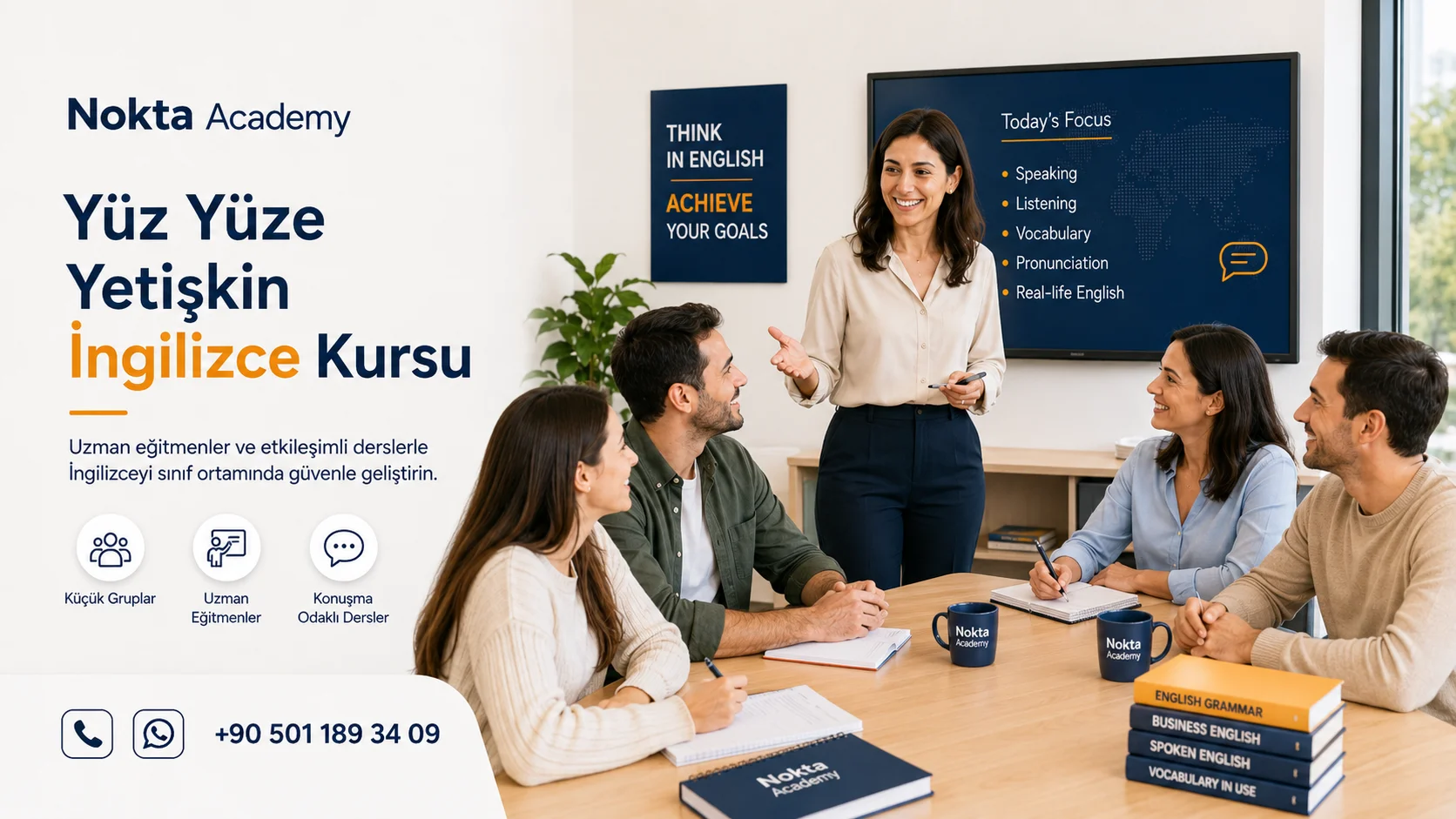 İstanbul Online İngilizce ve Yabancı Dil Kursu yetiskin ingilizcekursu