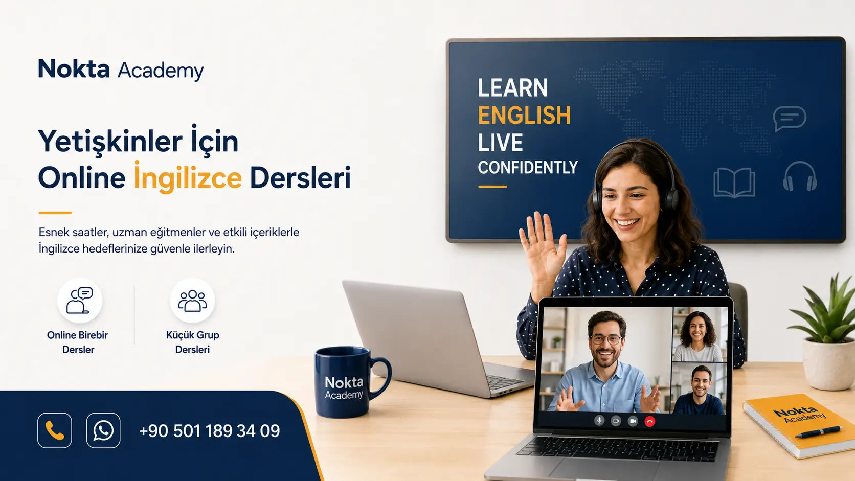 İstanbul Online İngilizce ve Yabancı Dil Kursu yetiskin online birebir kucukgruplar ingilizce kurslari